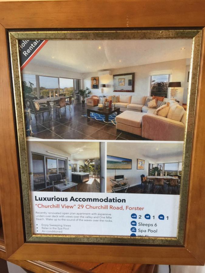 Churchill View Holiday Apartment Forster Buitenkant foto